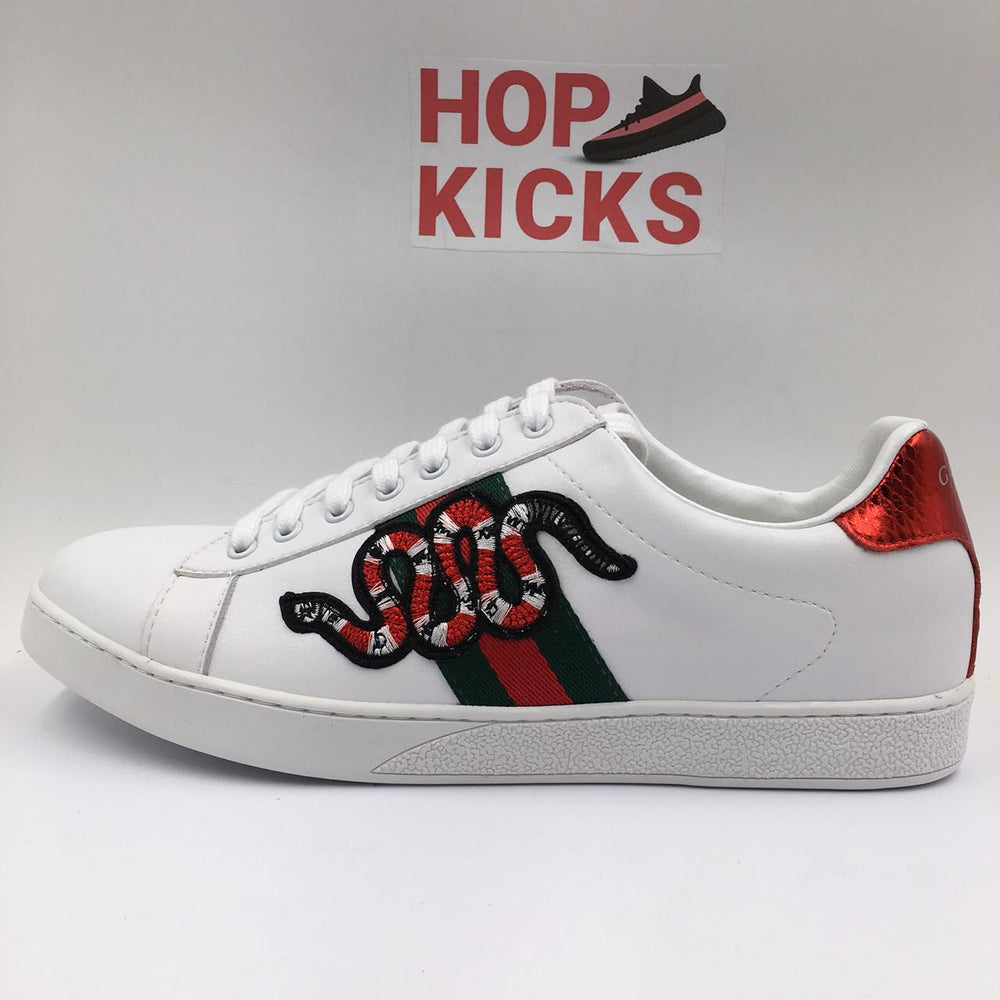 SNAKE SNEAKERS WHITE [ JUNE 2018 BATCH / IMPROVED QUALITY ]