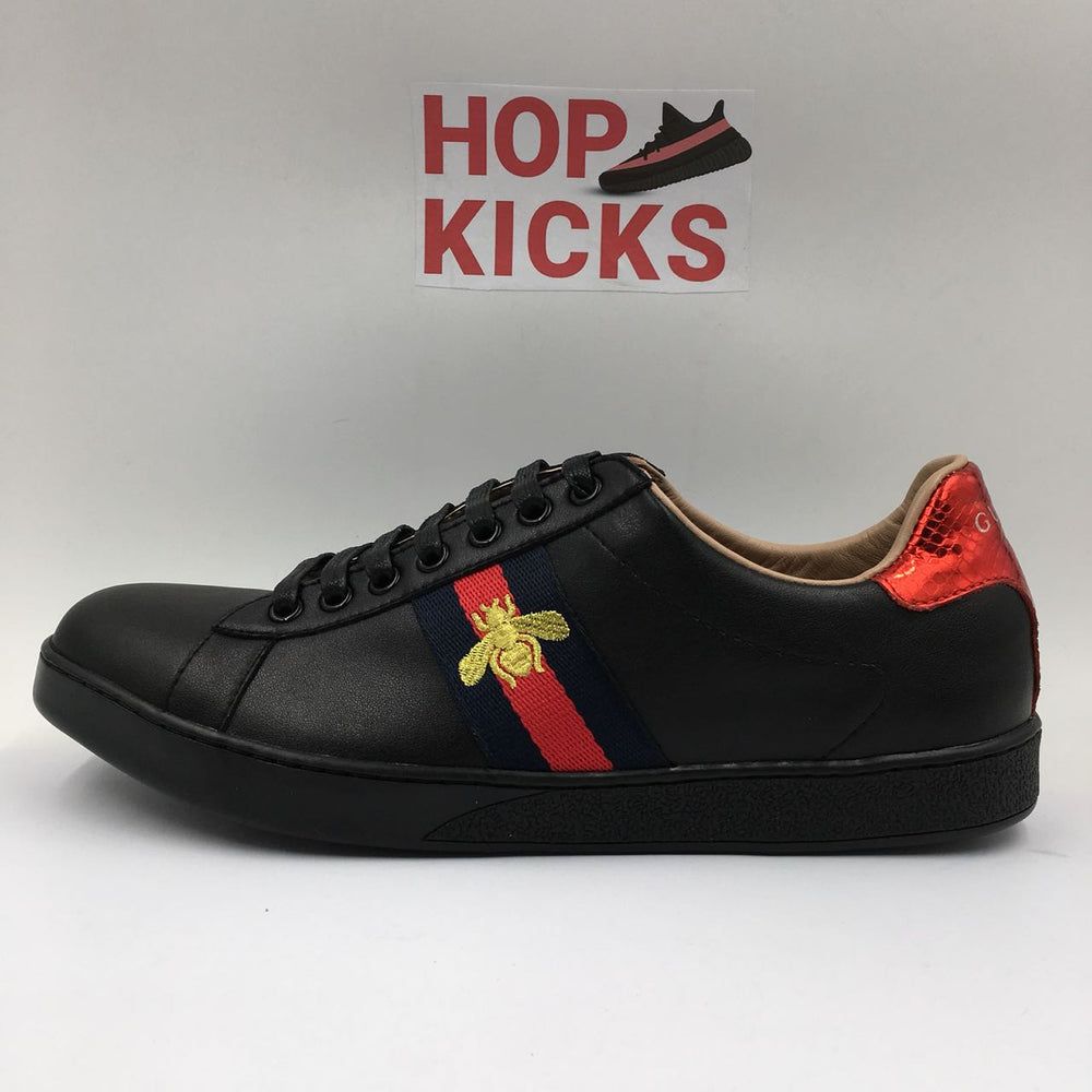 BEE SNEAKERS BLACK [ JUNE 2018 BATCH / IMPROVED QUALITY ]