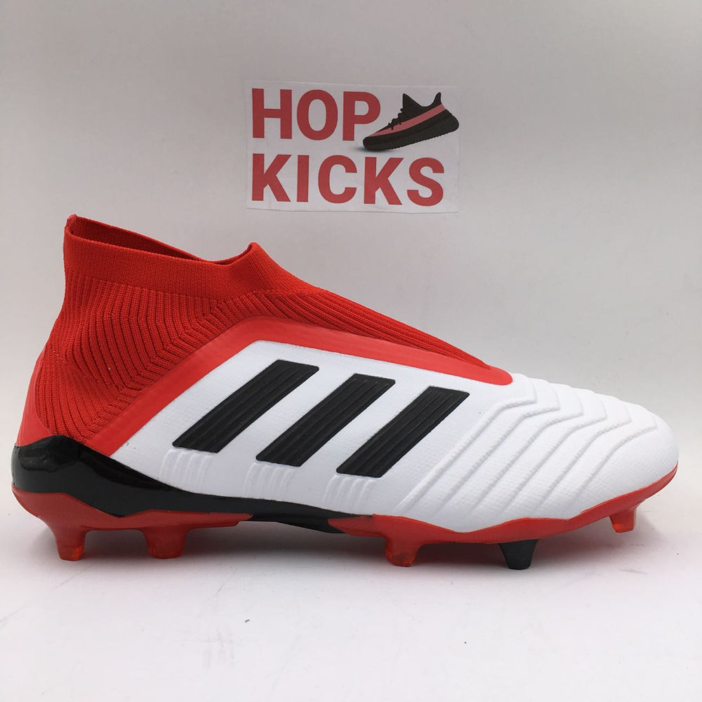 Adidas Predator 18+ "White Red" [ PERFECT PATTERNS / TOP VERSION ]
