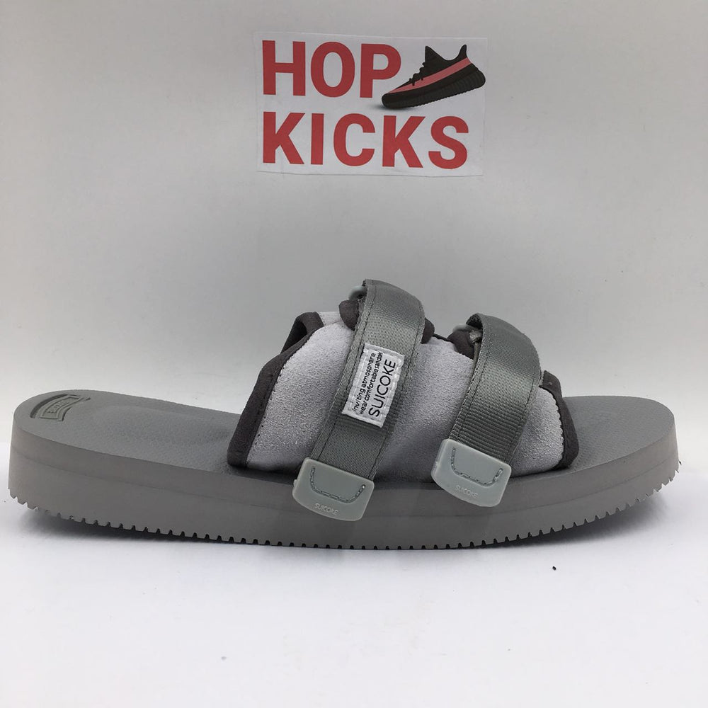SUICOKE Slide Gray [ Vibram Soles / Comfortable / Dot Perfect Versions ]