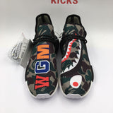 Bape x Pharrell Williams x Adidas NMD Human Race Real Boost [ Dot Perfect Versions ] - Photo 6
