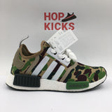 BAPE x Adidas NMD R1 Primeknit "Camo Green" [ REAL BOOST ] - Photo 1