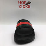 BLACK Slides [ TOP version / Dot perfect patterns / Soft Materials / Proper Boxing , tags ] - Photo 7