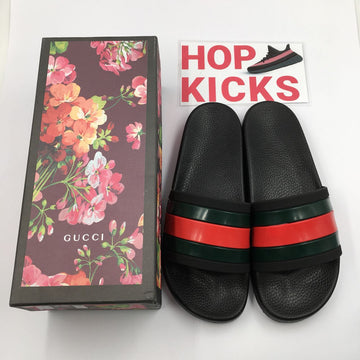 BLACK Slides [ TOP version / Dot perfect patterns / Soft Materials / Proper Boxing , tags ]