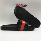 BLACK Slides [ TOP version / Dot perfect patterns / Soft Materials / Proper Boxing , tags ] - Photo 6