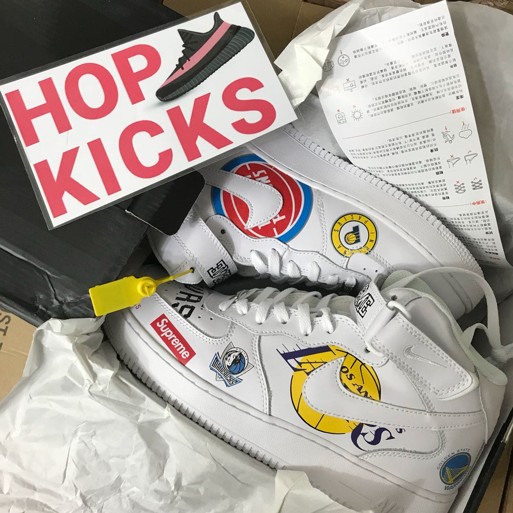 Air Force 1 X NBA X Supreme Mid '07