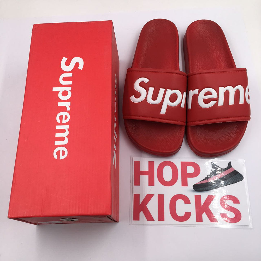 SUPREME slides [ TOP of the line batch / DOT PERFECT PATTERNS / COMFY / Quality Packing ]