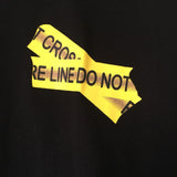 OFF WHITE Fire Line Tape T shirt [ HYPED!! / High Quality ] - Photo 7