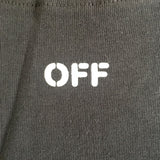 OFF WHITE Fire Line Tape T shirt [ HYPED!! / High Quality ] - Photo 8