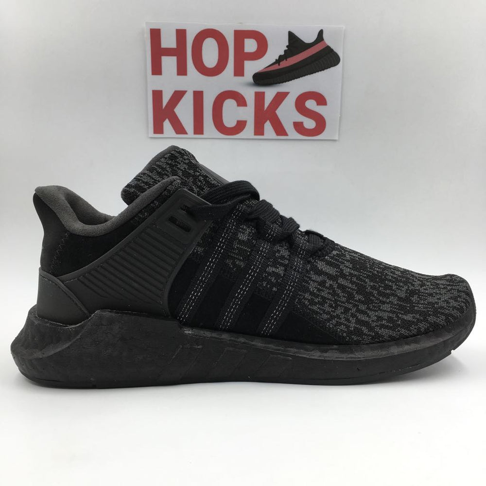 EQT Support 9317 Triple Black [ Real Boost / Premium Materials ]