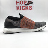Ultra Boost Laceless Uncaged GREY / ORANGE s80766 [ Real Boost/ SNUG FIT / Top of the line ] - Photo 8