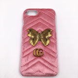 G Butterfly Dark Pink Iphone Cover - Photo 2