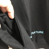 OFF-WHITE FIRE TAPE FLEECE SWEATSHIRT [ TOP MATERIALS ] - Photo 4