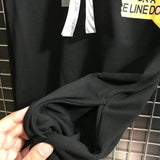OFF-WHITE FIRE TAPE FLEECE SWEATSHIRT [ TOP MATERIALS ] - Photo 3