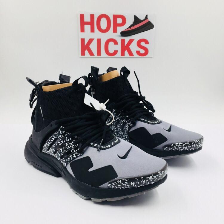 Acronym x Nike Air Presto Mid "White green" [PREMIUM MATERIALS / PERFECT PATTERNS]