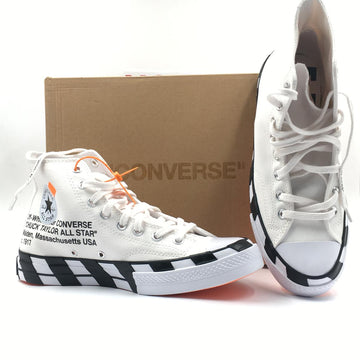 Off-White x Converse 2.0 Chuck 70 Hi White/Black [Dot Perfect Version]