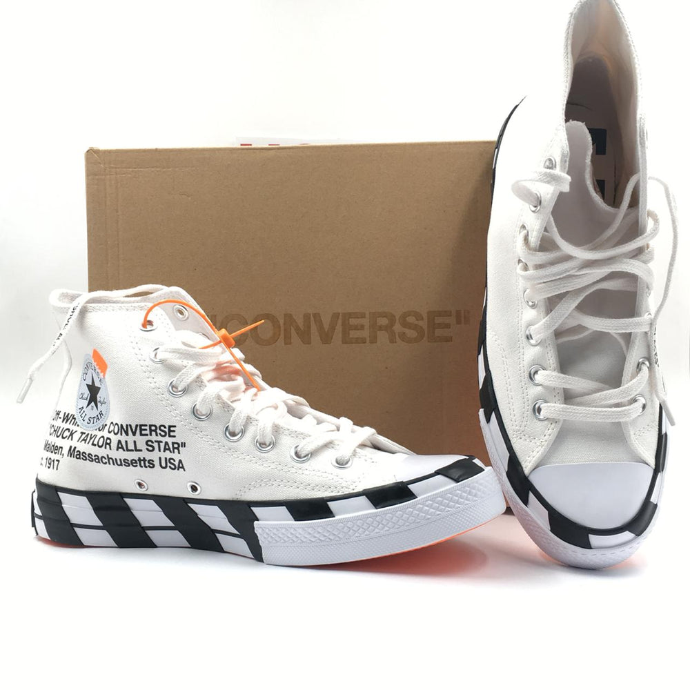Off-White x Converse 2.0 Chuck 70 Hi White/Black [Dot Perfect Version]