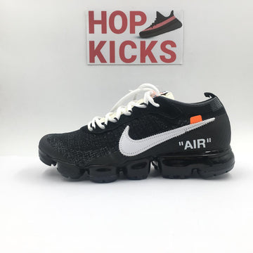 Air Vapor Max X OFF WHITE Triple Black [ Dot Perfect Edition With Real Air Max Unit / Extra Laces ]