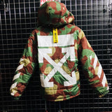 Off White Camo with Detachable Hoodie [Super Top Quality] - Photo 1