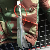Off White Camo with Detachable Hoodie [Super Top Quality] - Photo 3