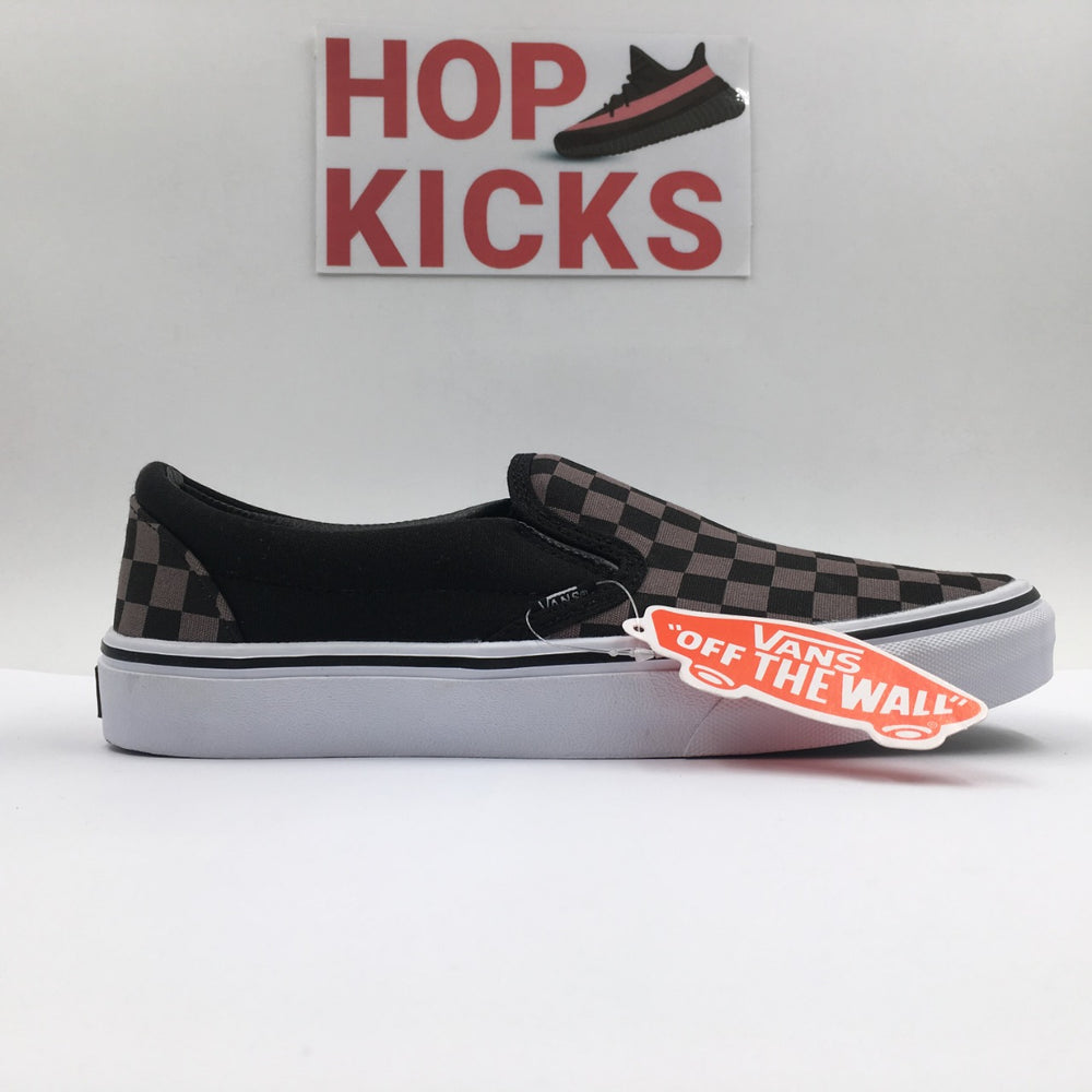 Checkered Vans Black/ Grey