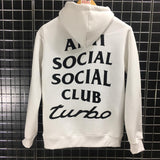 Turbo Hoodie Anti Social Social Club x Neighborhood [ European sizes, GSM 320 High Quality Fleece ] - Photo 4
