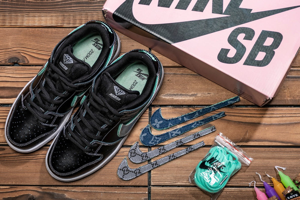 Diamond X SB Dunk Low Pro Black