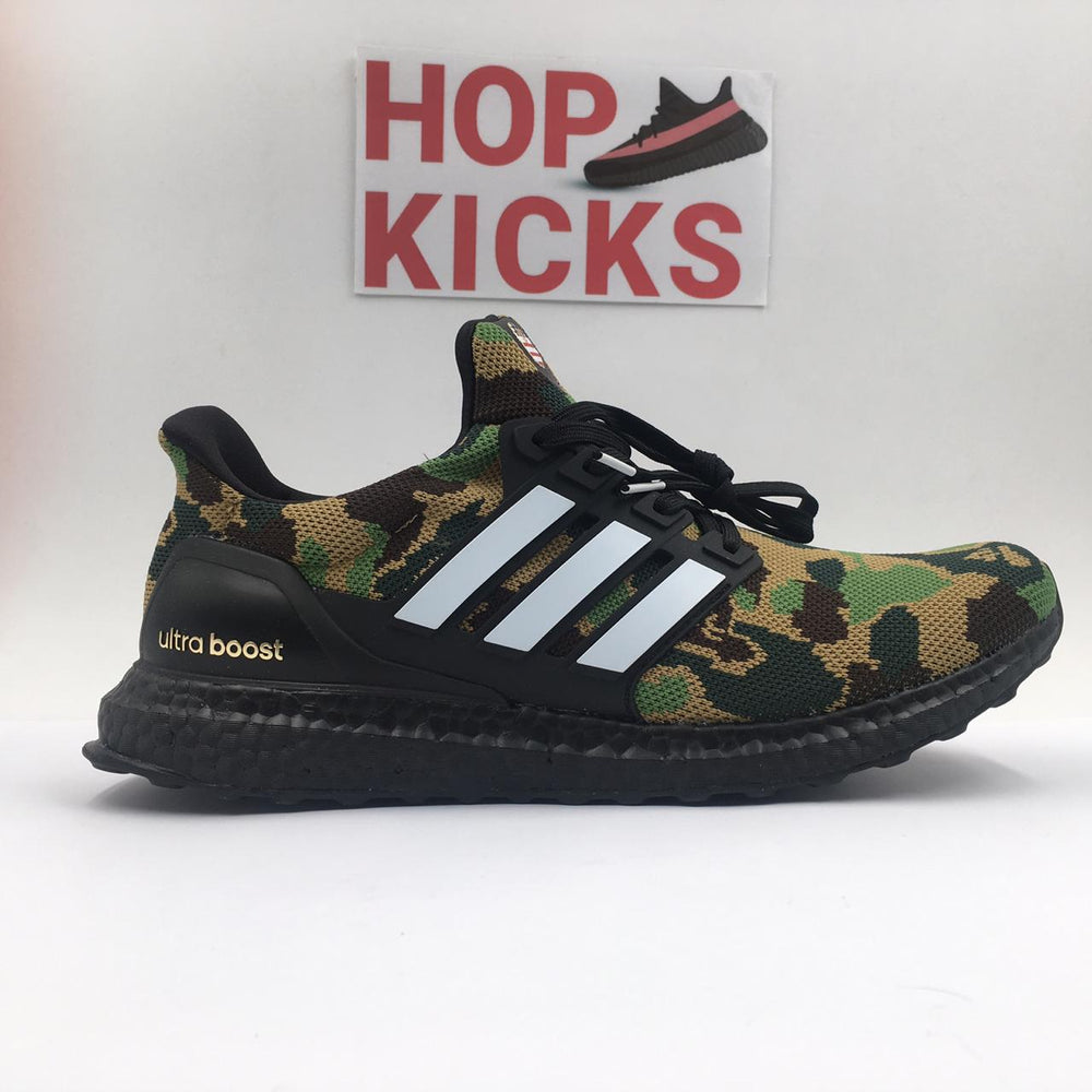 Bape X Ultra Boost 4.0 Camo Green [Real Boost] [Premium Materials]