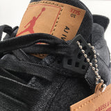 Levis x Air Jordan 4 Black Denim - Photo 8