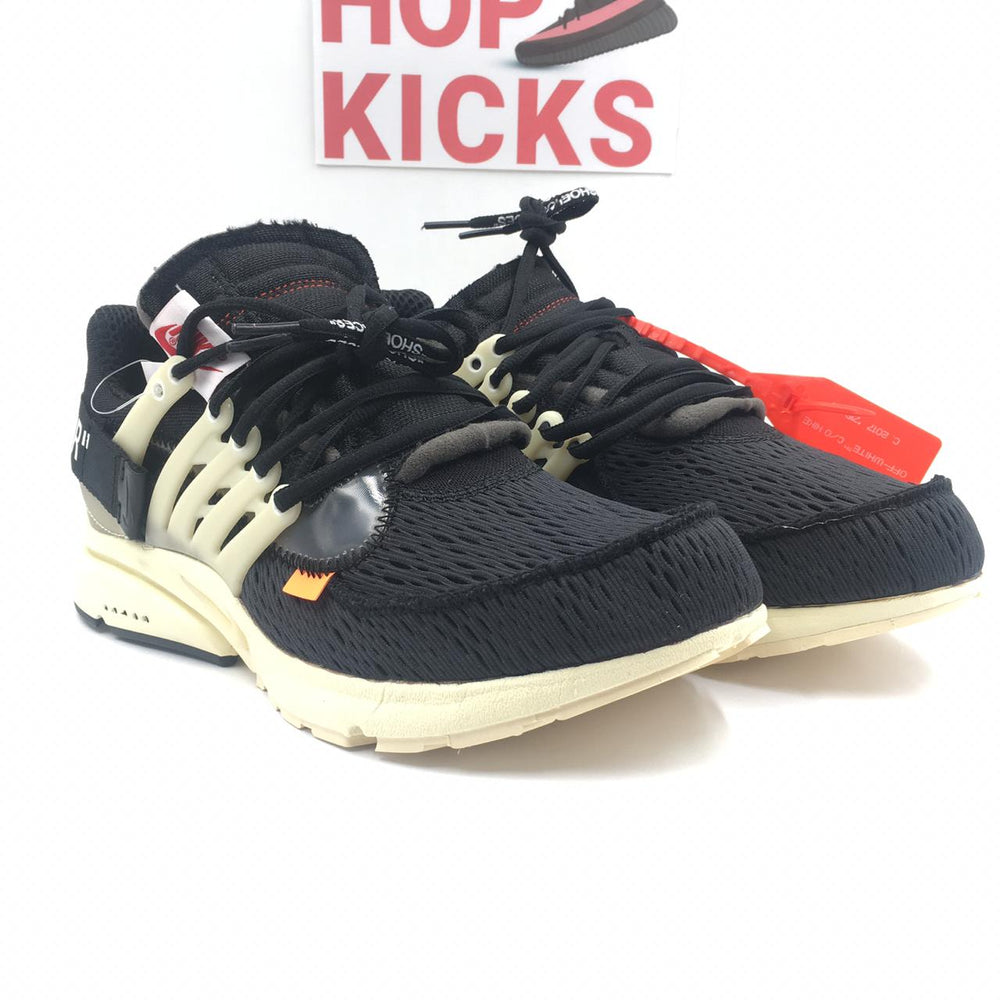 Off White x Air Presto Black White