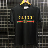 GG Washed Glossy Gold Tee Black - Photo 1