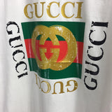 GG Box Logo Glossy Gold Tee White - Photo 2