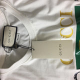 GG Box Logo Glossy Gold Tee White - Photo 6
