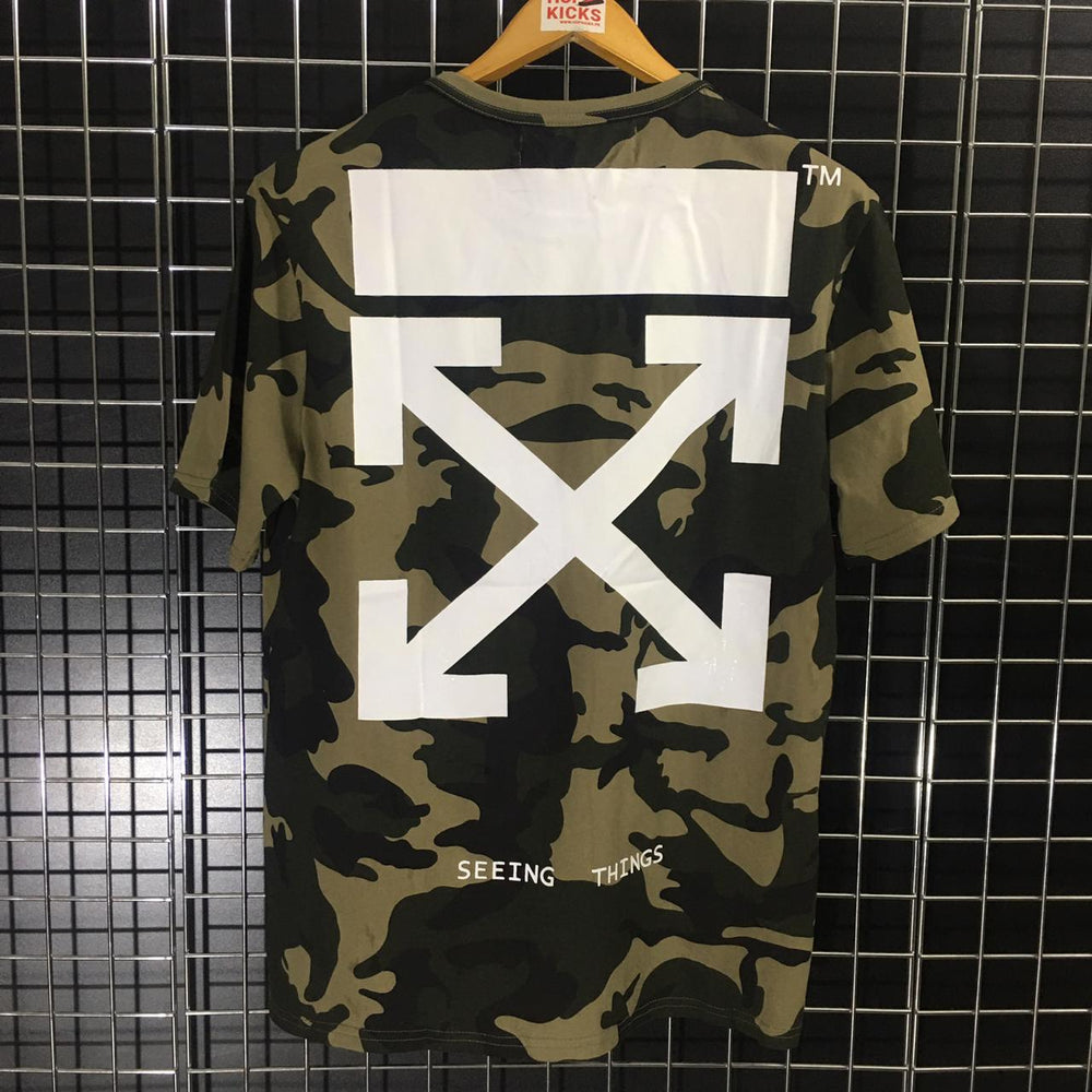 Off-White Camo White Contrast Tee