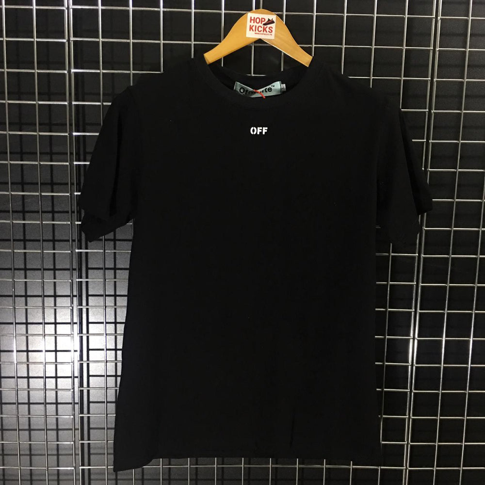 Off-White Leaves Tee Black