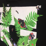 Off-White Leaves Tee Black - Photo 4