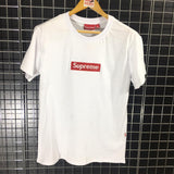 Supreme Box Logo Tee White [Embroided] - Photo 1