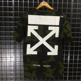 Off-White Camo Seeing Things Tee - Photo 1