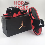 Air Jordan Hydro IV Retro Black Red - Photo 2