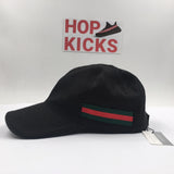 GG Web-stripe Canvas Black [Top End Materials] - Photo 1