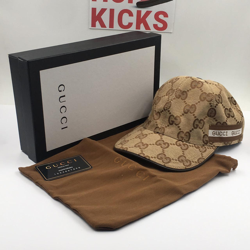 GG Web-stripe Canvas Brown [Top End Materials]