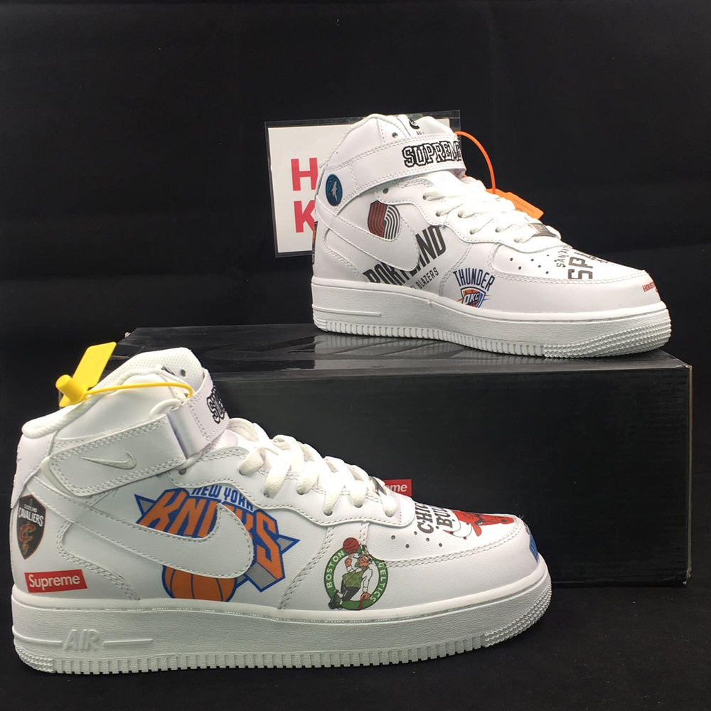 Air Force 1 X NBA X Supreme Mid '07 [May 2019 Version]