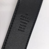 GG Signature Striped Black Buckle Belt - Photo 6