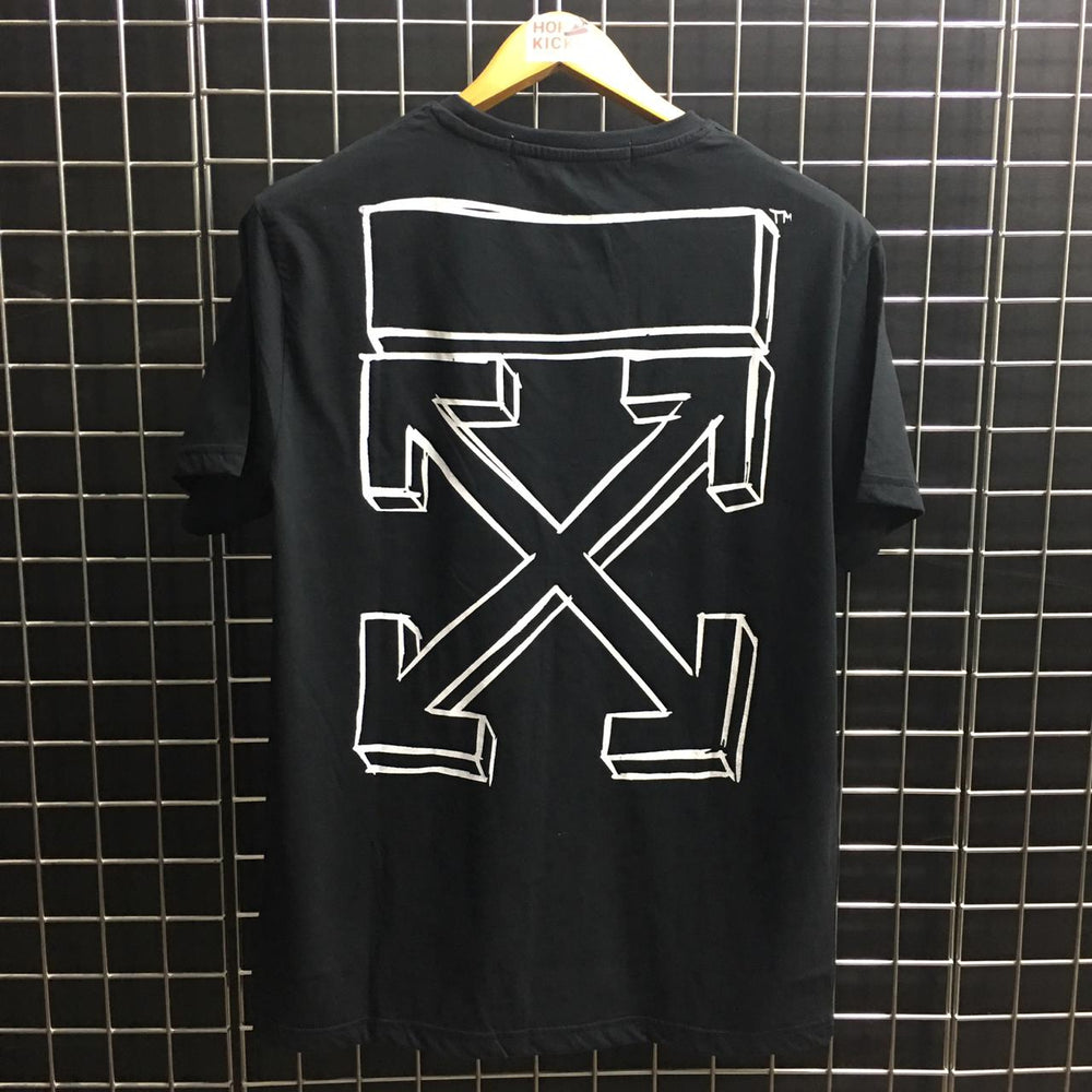 Off-White 2018 Black Tee [HOP Batch]