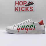 GG Ace Blade Logo White Sneakers - Photo 1