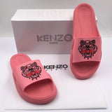 Kenzo Tiger Head Slides Pink - Photo 2