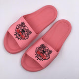 Kenzo Tiger Head Slides Pink - Photo 7