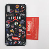 NBA X Supreme X Air Jordan Black Case - Photo 1
