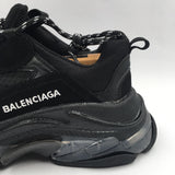 Balenciaga Triple S Black Suede - Photo 5