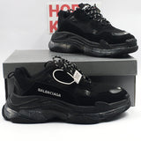 Balenciaga Triple S Black Suede - Photo 2